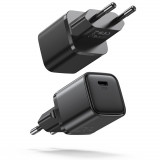 &Icirc;ncărcător De Perete USB Rapid Joyroom Tip C 20 W UK Power Delivery &Icirc;ncărcare Rapidă 3.0 AFC Negru (L-P202)