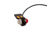 Lampa Gabarit LED Dreptunghiulara 12-24V Galbena HOR 51, Brat Scurt, Omologare E20 E9