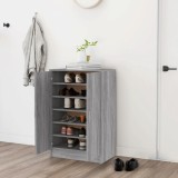 VidaXL Pantofar, gri sonoma, 60x35x92 cm, lemn prelucrat