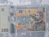 100 lei 2018 - Bancnotă aniversară 100 de ani de la Marea Unire de la 1 Decembrie 1918