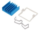 Radiator BGA Albastru 21x21mm