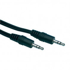 Cablu audio tehnicavizualaD Jack 3.5 mm - Jack 3.5 mm 10m Black foto