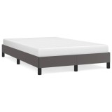 Cumpara ieftin Cadru de pat fara saltea gri 120x190 cm piele artificiala