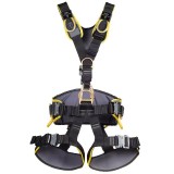 Ham Alpinism Singing Rock Expert 3D Speed Steel, Marime M-L, Negru/Galben, Catarare, Lucru la Inaltime, EN 358, EN 361, EN 813, EN 1497