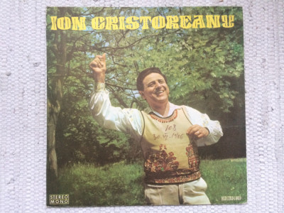 ion cristoreanu disc vinyl lp muzica populara folclor electrecord STEPE 0996 VG+ foto