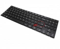 Tastatura laptop Lenovo Legion Y520-15IKBN neagra fara rama cu iluminare foto