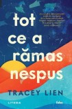 Tot ce a ramas nespus - Tracey Lien