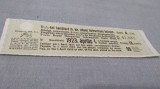 CUPOANE /BON DE TREZORERIE CU REDUCERE 1923 UNGARIA