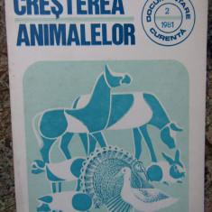 CRESTEREA ANIMALELOR DOCUMENTARE CURENTA NR 2 1981