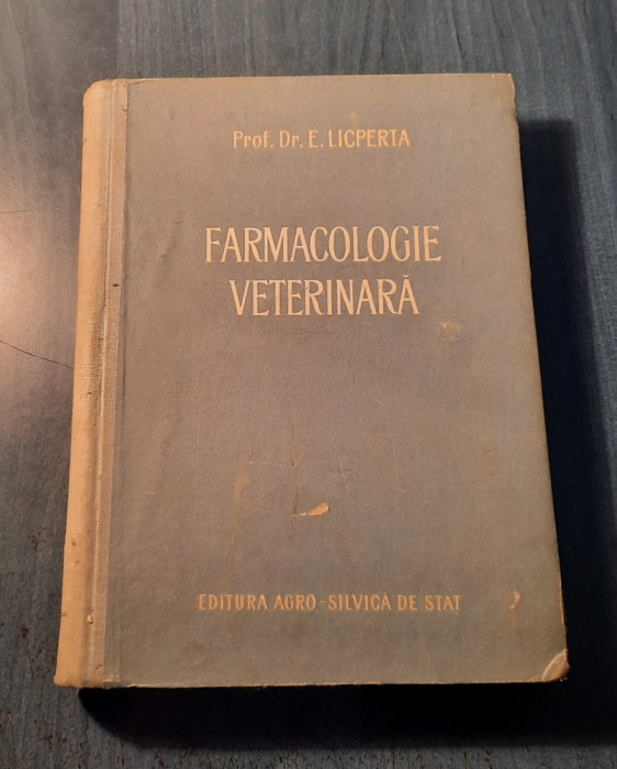 Farmacologie cererinara E. Licperta