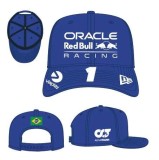 Red Bull Racing șapcă de baseball Max Verstappen Brazil GP blue F1 Team 2025 - Dospěl&aacute; univerz&aacute;ln&iacute;, New Era
