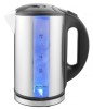Fierbator electric MICHELINO 74320, 2200W, 1.7 litri, otel inoxidabil, pereti dubli, iluminare LED