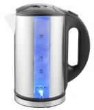 Cumpara ieftin Fierbator electric MICHELINO 74320, 2200W, 1.7 litri, otel inoxidabil, pereti dubli, iluminare LED