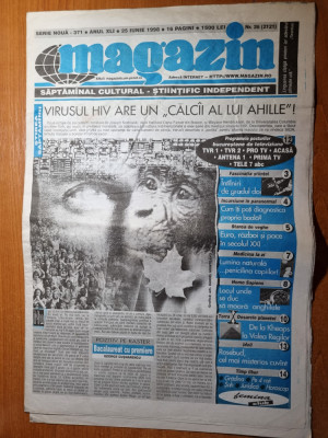 magazin 25 iunie 1998-art despre moldovan, popescu,hagi,filipescu foto