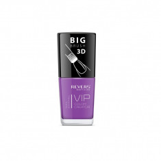 Lac de unghii Vip, 3D, Revers, mov, 12 ml, Nr 081 - mat