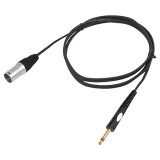 Cablu xlr tata - jack 6.35 stereo tata 3m