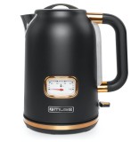 Fierbator electric MUSE, retro, 2200W, afisaj al temperaturii, 1,7 L, oprire automata - RESIGILAT