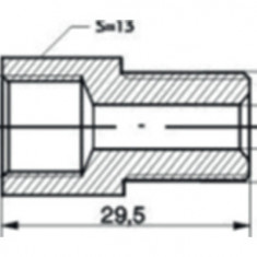 Reductor M10x1/M10x1. 29.5Mm (Set 4 Buc) 462703 74704