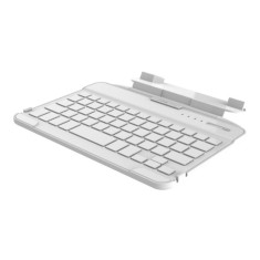 Suport Flip Pad cu tastatura Bluetooth pentru Raspberry Pi 4 Model B, alb