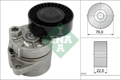 INA 534 0018 10 Intinzator curea, curea distributie foto