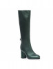 Cizme piele naturala Taisa Verde - sau Orice Culoare, 33 - 40