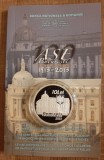 Moneda BNR uncie argint, ASE Bucuresti, tiraj mic , doar 500 ex