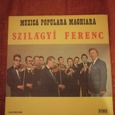 Szilagyi Ferenc Muzica populara maghiara Electrecord vinil vinyl