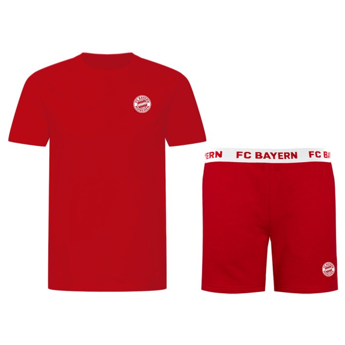 Bayern M&uuml;nchen pijamale de copii red - 164
