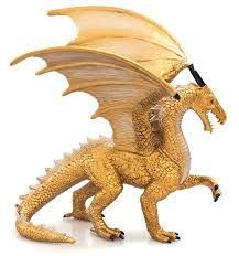 Figurina Dragon Auriu foto