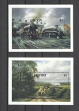 LIBERIA 1994 TRANSPORT FEROVIAR TRENURI LOCOMOTIVE