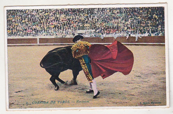bnk cp Corrida de toros - Veronica - necirculata