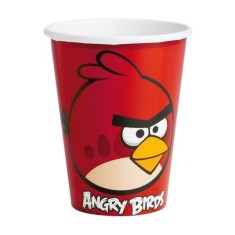 Pahare Angry Birds Party 266 ml set 8 buc foto