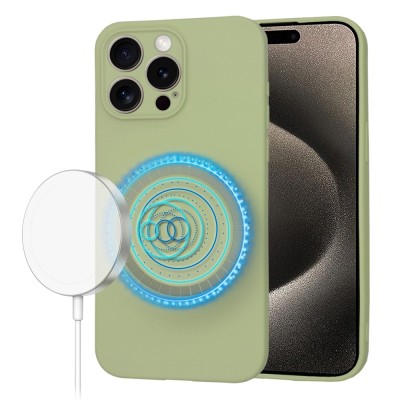 Techsuit - SoftFlex MagSafe - iPhone 15 Pro Max - Matcha foto