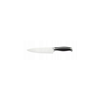 Cutit de bucatar cu maner negru, inox, 20cm, Kinghoff foto