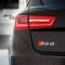 logo rs6 rs3 rs4 rs5 rs8 spate argintiu sau negru pt audi model la ALEGERE