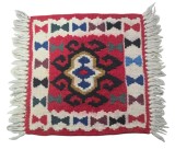 MICUT PERETAR-COVORAS VINTAGE, TESUT MANUAL DIN LANA