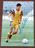 Foto fotbal - jucatorul Miodrag BELODEDICI (Romania) - semnatura originala