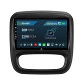 Cumpara ieftin Navigatie Opel Vivaro Renault Trafic Fiat Talento (2014-2017), Android 12, P-Octacore 2GB RAM + 32GB ROM, 9 Inch - AD-BGP9002+AD-BGRKIT389