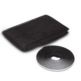 Plasa protectie insecte / tantari, Delight, pentru ferestre, poliester, negru, 150 x 180 cm