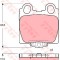 Set placute frana,frana disc LEXUS SC (UZZ40_) (2001 - 2010) TRW GDB3233