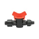 Robinet pentru banda de picurare D17 mm, control debit irigatii