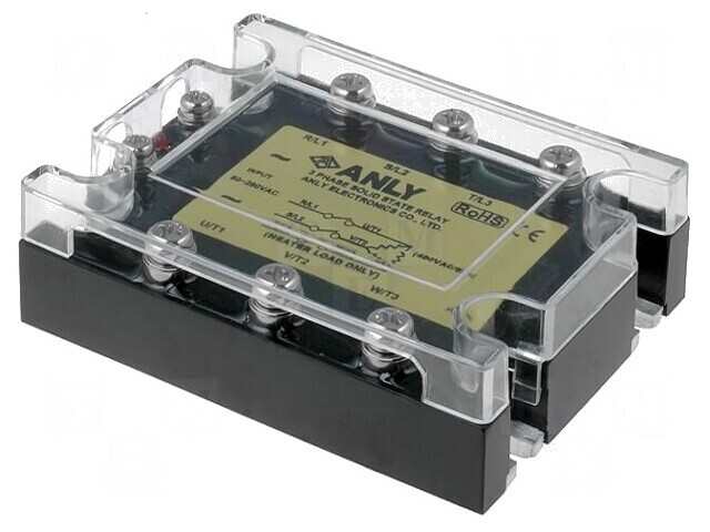 Releu Semiconductor 90A 3-Fazat 48-480VAC