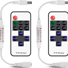 Pachet de 2 controler pentru bandă LED 3528 5050 reglabilă