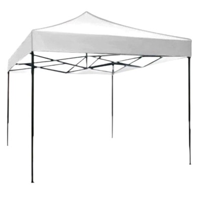 Stand pliabil eMazing, cadru metalic, dimensiune 2x2 m, culoare albă, perfect pentru evenimente foto