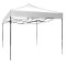 Stand pliabil eMazing, cadru metalic, dimensiune 2x2 m, culoare albă, perfect pentru evenimente
