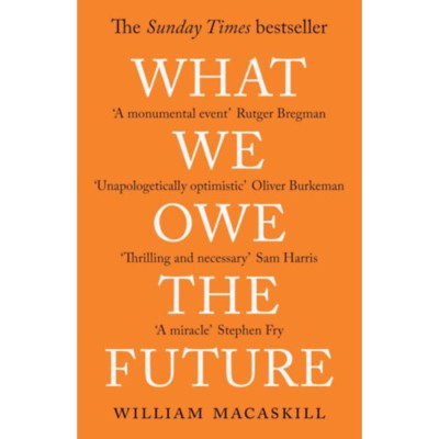 What We Owe the Future - William MacAskill foto