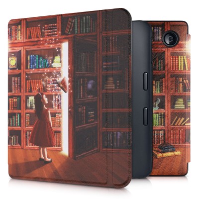 Husa pentru Kobo Libra 2, Piele ecologica, Multicolor, kwmobile, 56575.08 foto