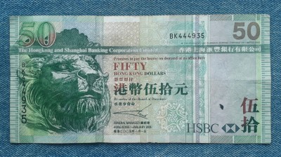 50 Dollars 2005 Hong Kong foto