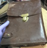 OBCT4 Gentuta Militara Porthart din piele natur