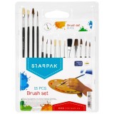 Set de pensule Starpak, 15 piese